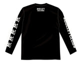 New Japan Pro Wrestling's Long Sleeve Skull and Bones Bullet Club T-shirt NJPW