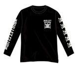 New Japan Pro Wrestling's Long Sleeve Skull and Bones Bullet Club T-shirt NJPW