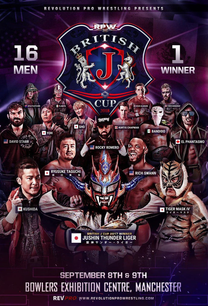 Official British J Cup 2018 Poster