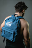Danny Duggan with RevPro Blue Backpack