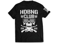 NJPW/New Japan Pro Wresling Bullet Club ELP's HDBNG Club Black T-shirt - El Phantasmo