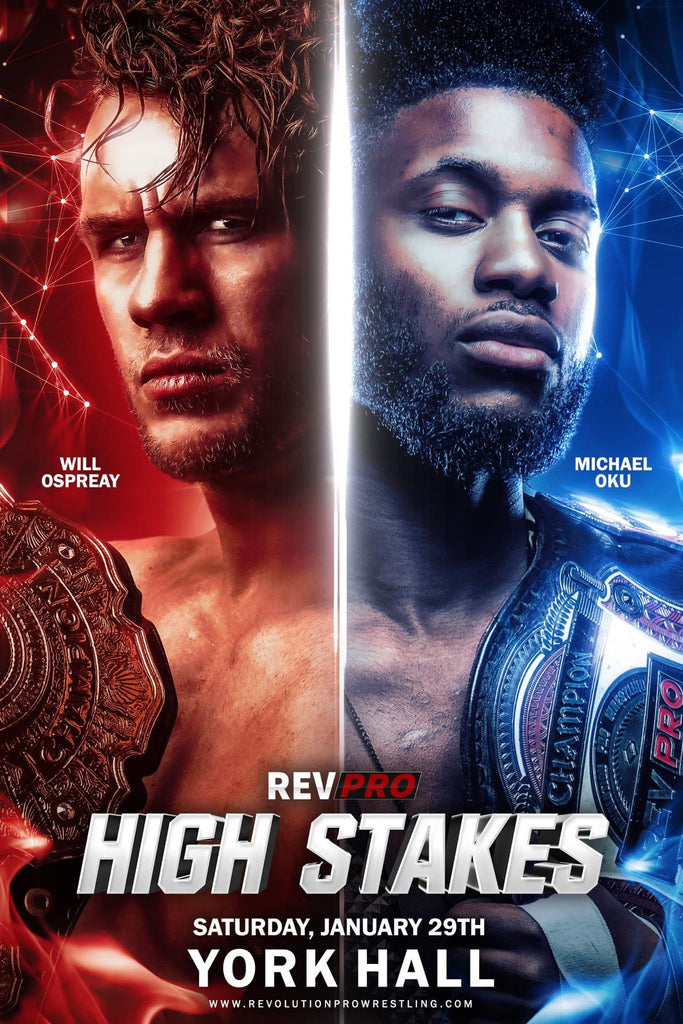 RevPro High Stakes 2022 Will Ospreay vs Michael Oku Poster