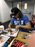 Matt Riddle personally signing A4 Prints